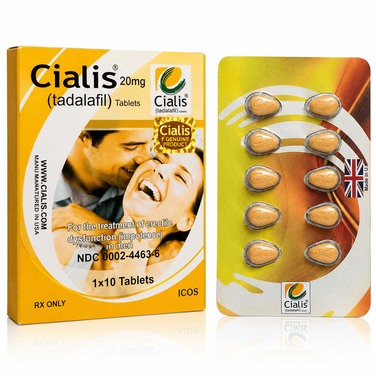 Men’s Energy Support Tablets - Cialis 20MG - Nexo Power