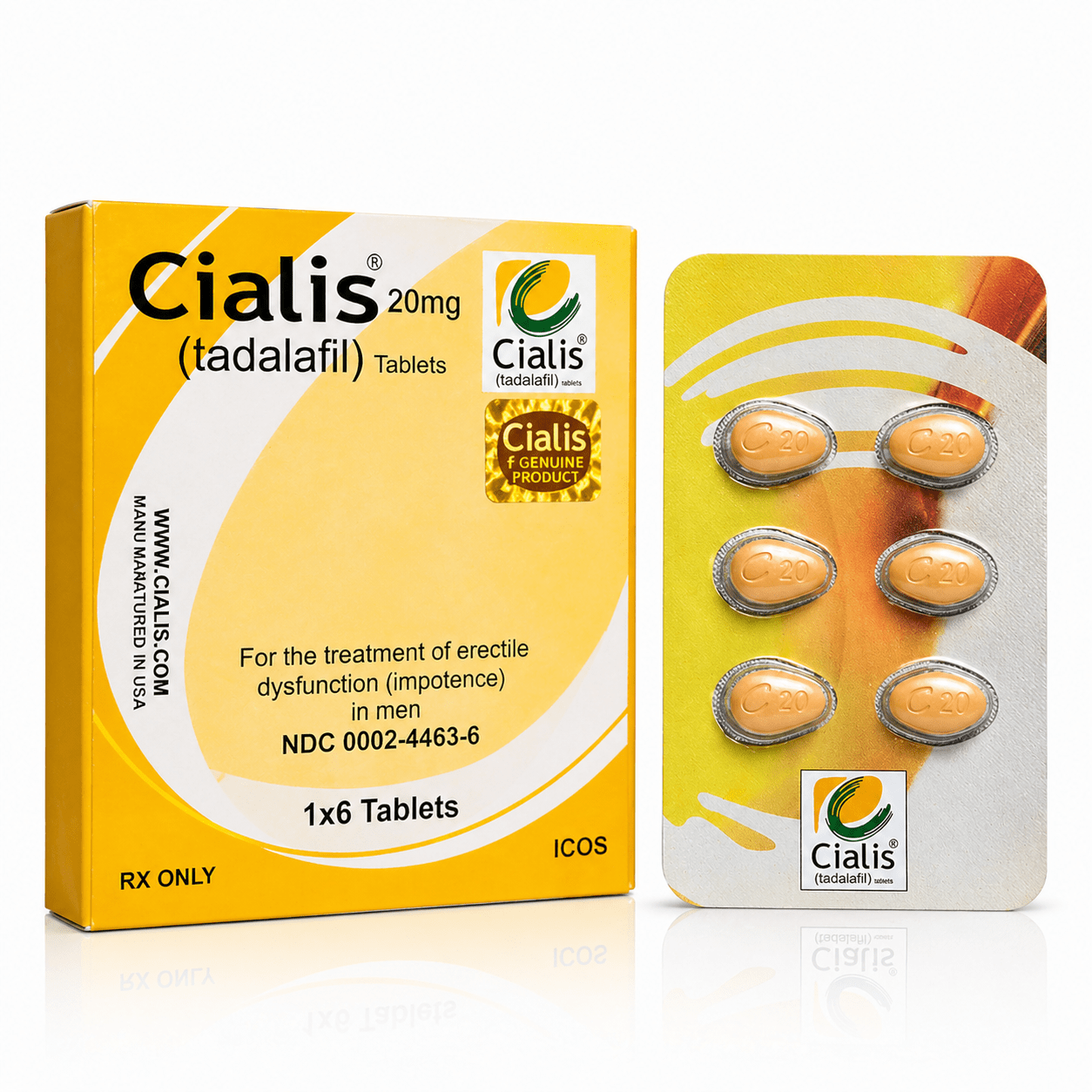 Men’s Energy Support Tablets - Cialis 20MG - Nexo Power